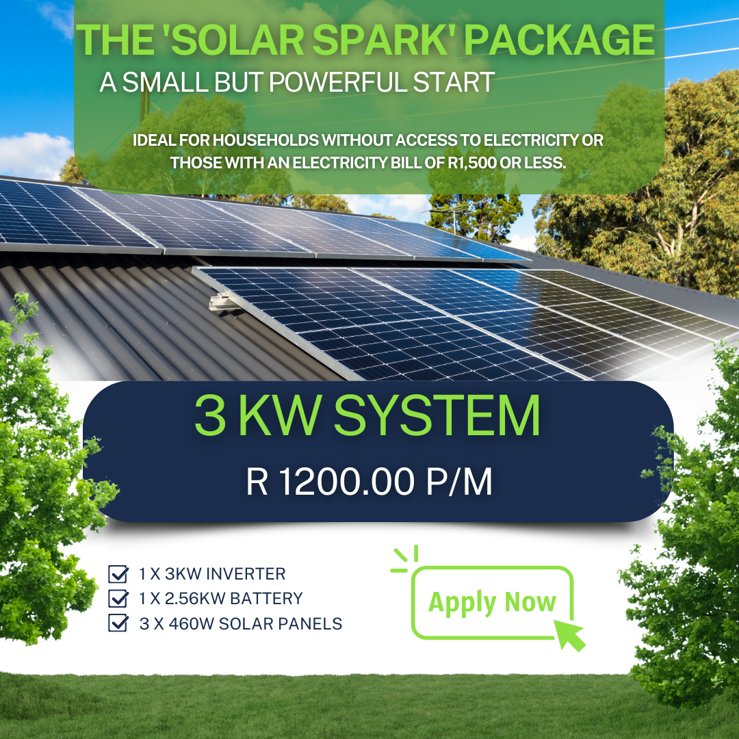 Solar Spark 3kW Subscription