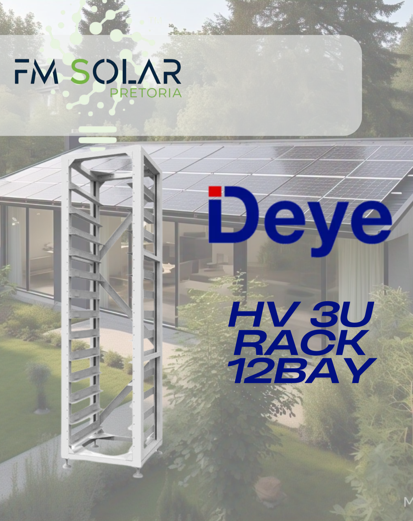 Deye BOS-G High Voltage Battery 3U-Rack