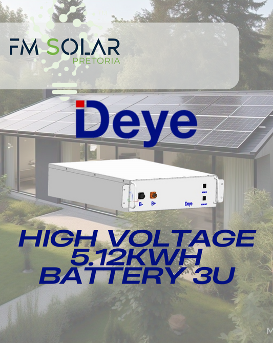 Deye BOS-G 5.12kWh HV 3U Battery