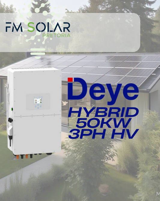 Deye 50kW Three Phase Hybrid Inverter HV