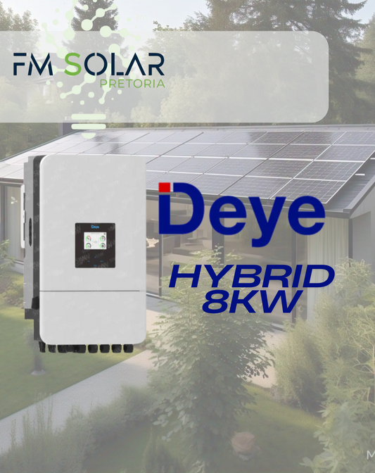 Deye 8kW Hybrid Inverter (New Gen)